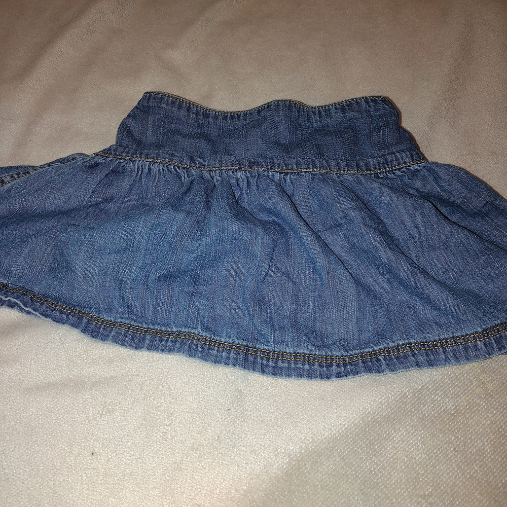 Cherokee Kids Denim Blue Skirt